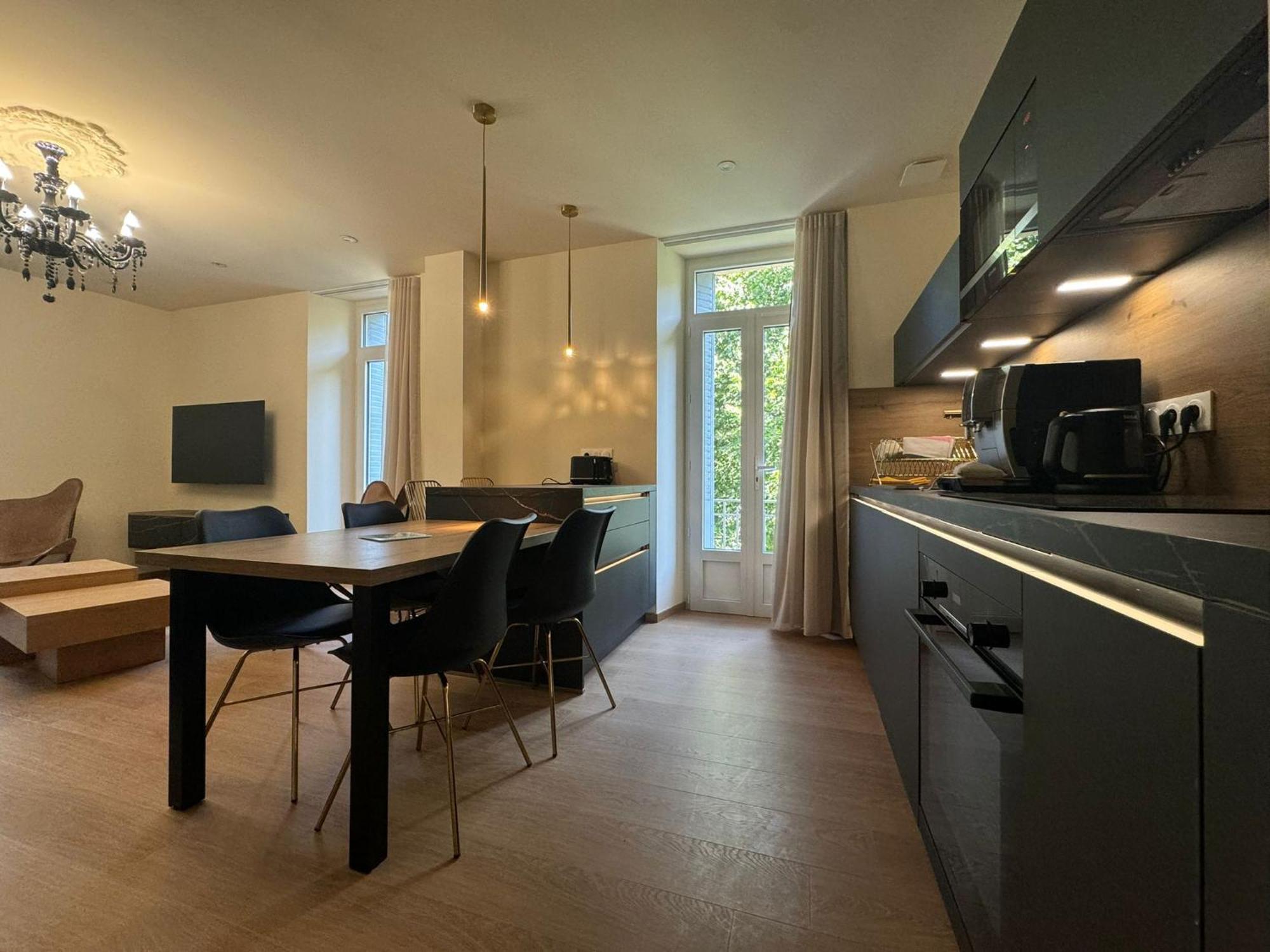 Appartements Confortables Avec Vue Montagne - Residence Villa Belle Fleur Château-Ville-Vieille Zewnętrze zdjęcie