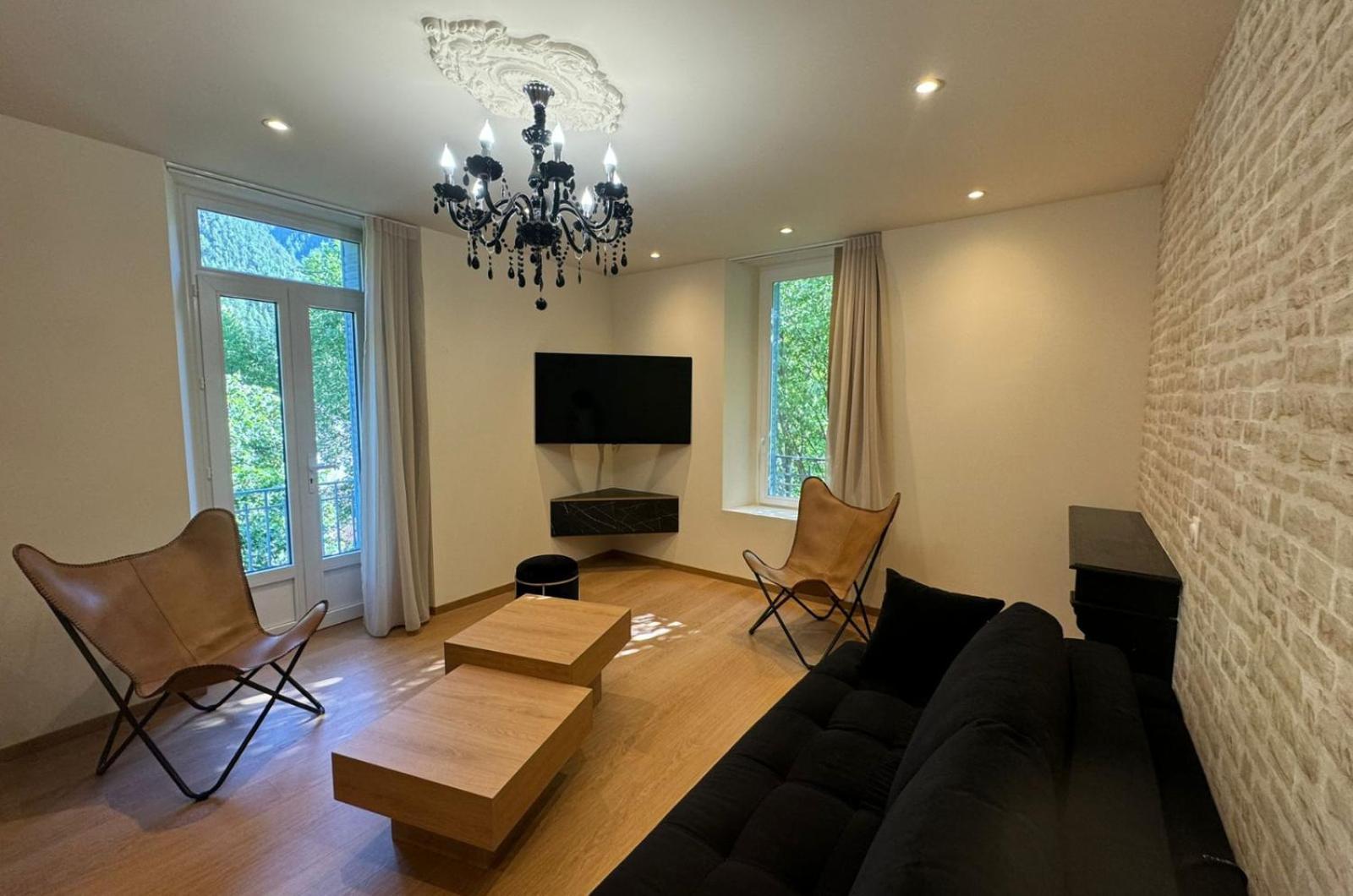 Appartements Confortables Avec Vue Montagne - Residence Villa Belle Fleur Château-Ville-Vieille Zewnętrze zdjęcie